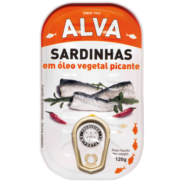 Sardinha em Óleo Picante Alva