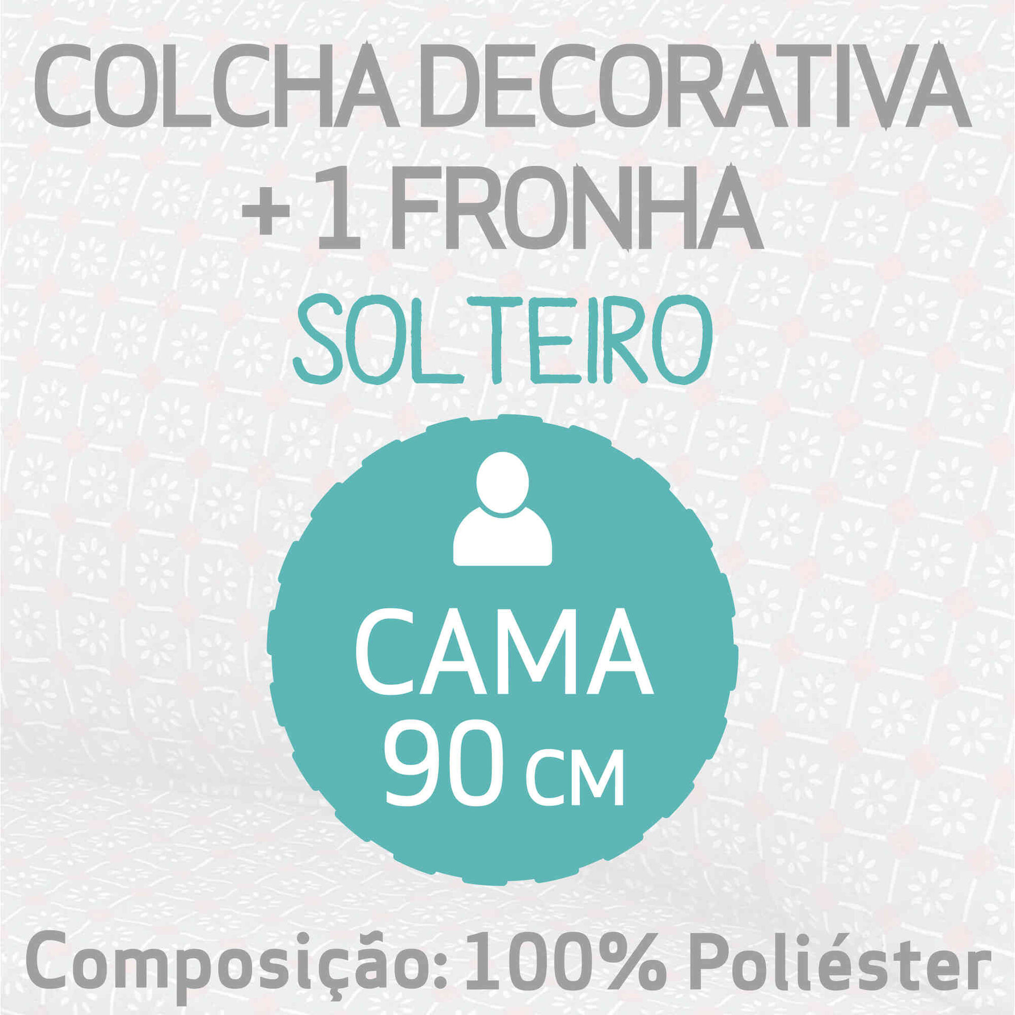 Colcha Decorativa 160x220cm Kasa