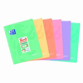 Caderno Agrafado A4 Pautado (v&aacute;rias cores) Oxford