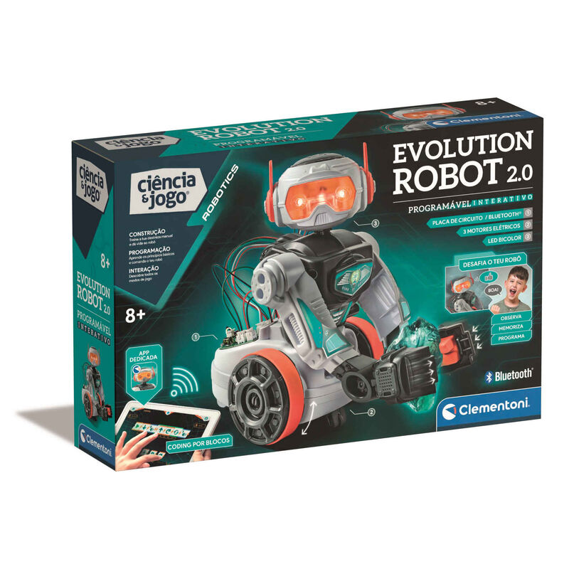 Clementoni - Kit Ciência Evolution Robot 2.0