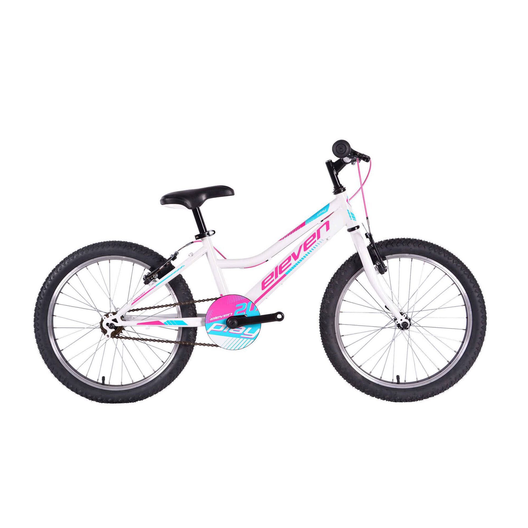 Bicicleta Júnior Roda 20'' Play Branca