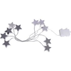 Luzes a Pilhas Estrelas com Espelho