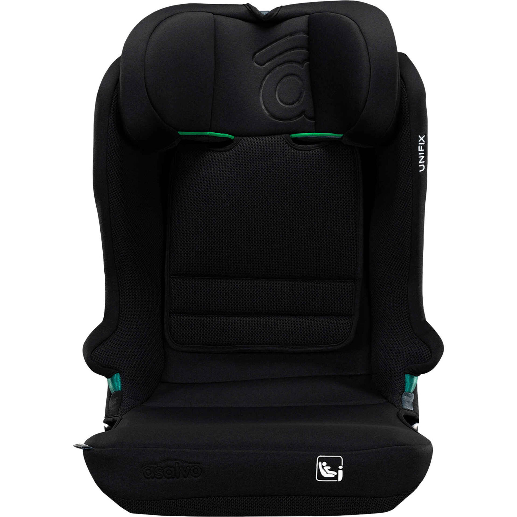Cadeira Auto I-Size 100-150cm Isofix Preta Unifix Asalvo