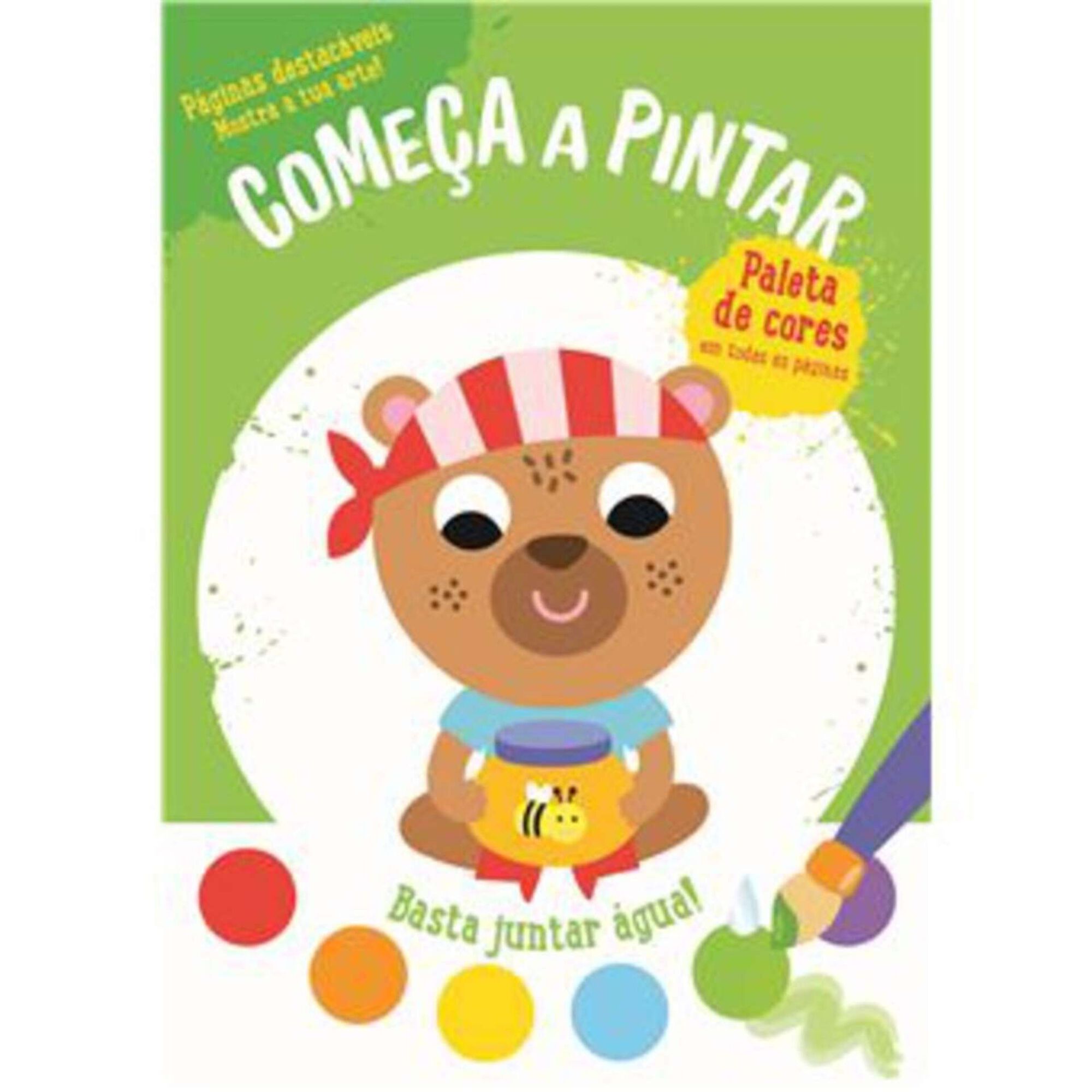 Começa a Pintar - Urso Começa a Pintar - Urso