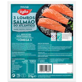Lombos de Salmão ASC Ultracongelado