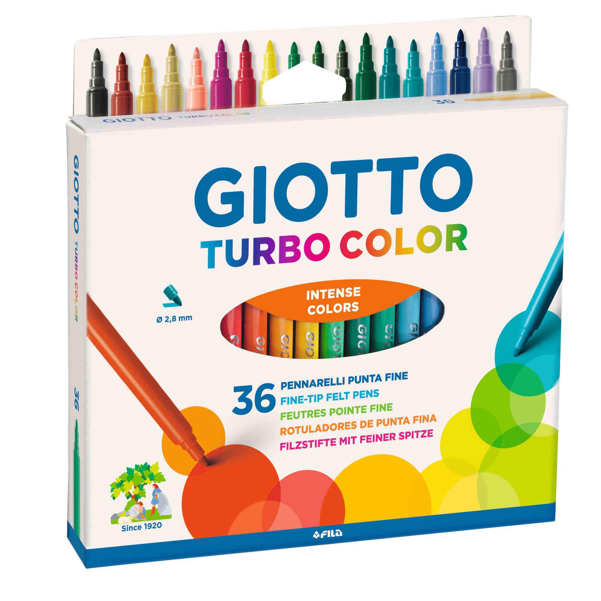 Marcadores de Colorir Finos Turbo Color