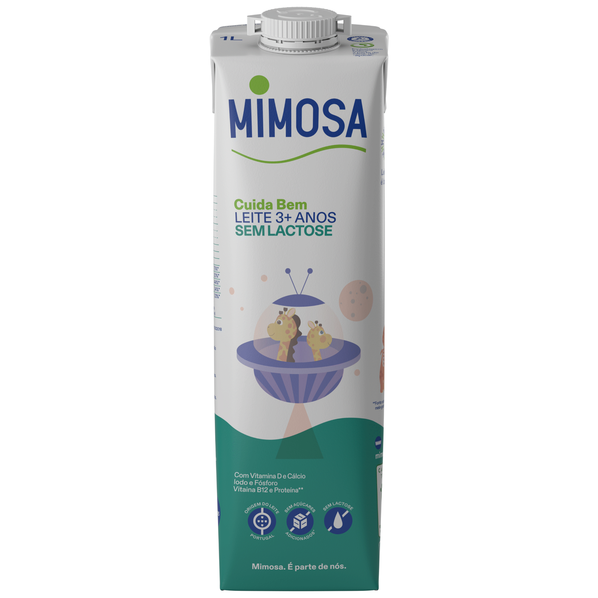 Leite Meio Gordo Infantil sem Lactose + 3A