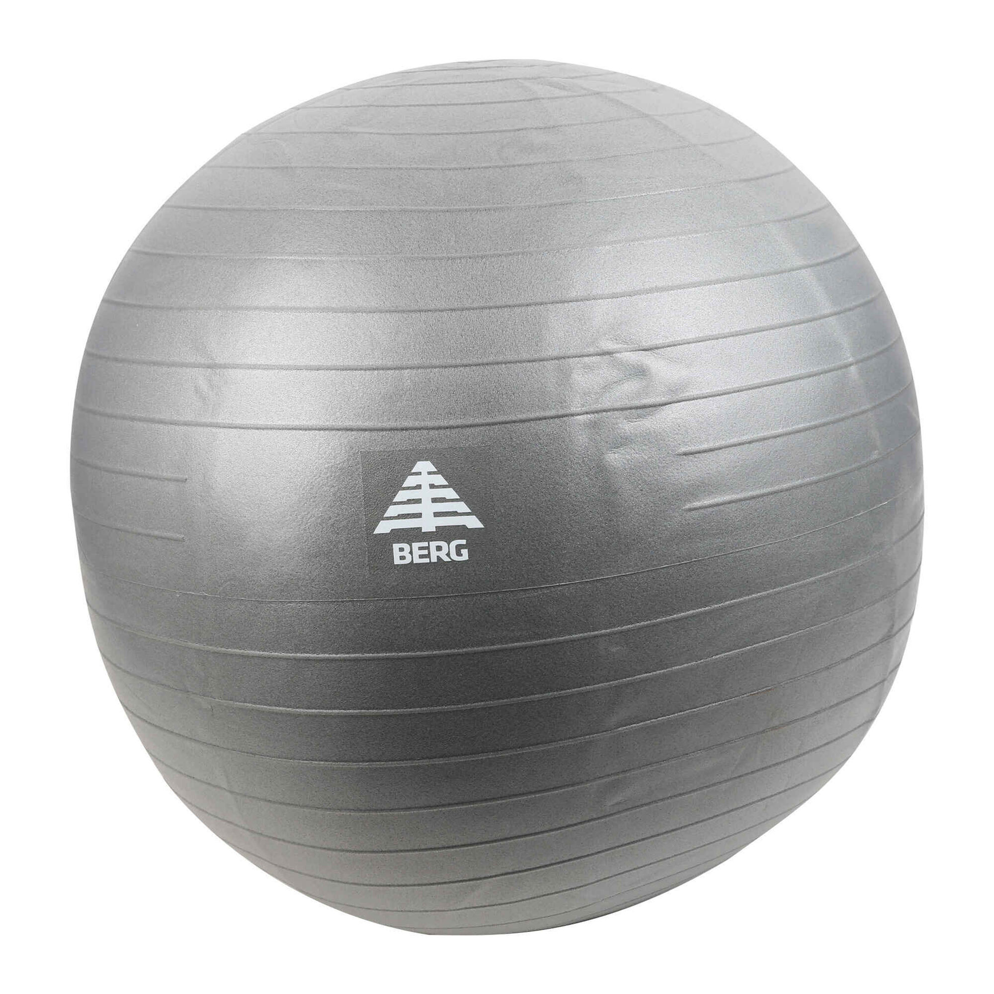Bola de Pilates 65cm Cinza