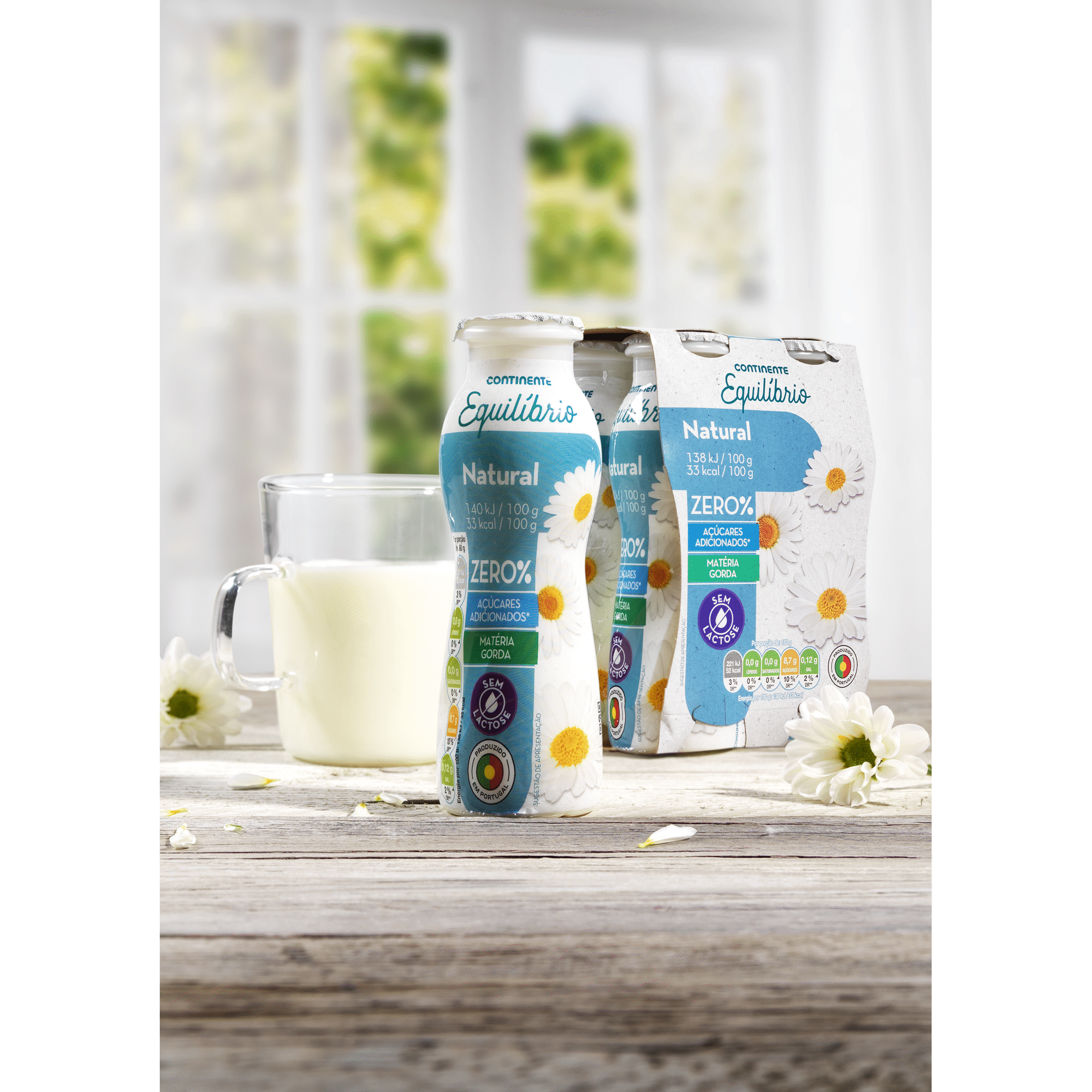 Iogurte Líquido Natural sem Lactose