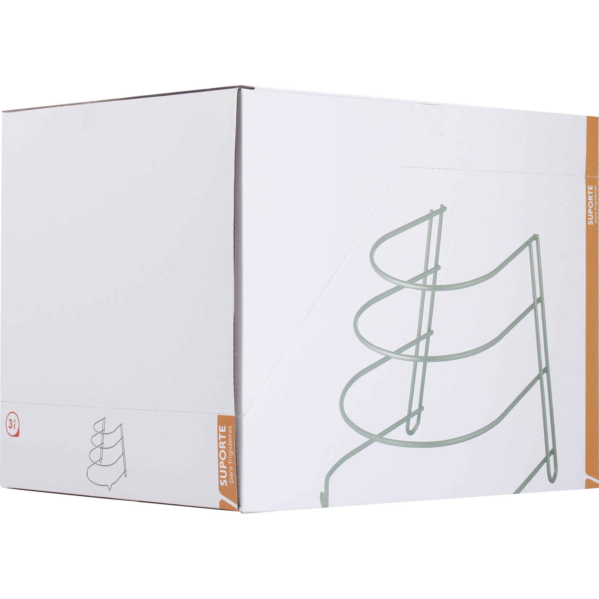 Suporte de Cozinha para 4 Frigideiras Bazar&atilde;o