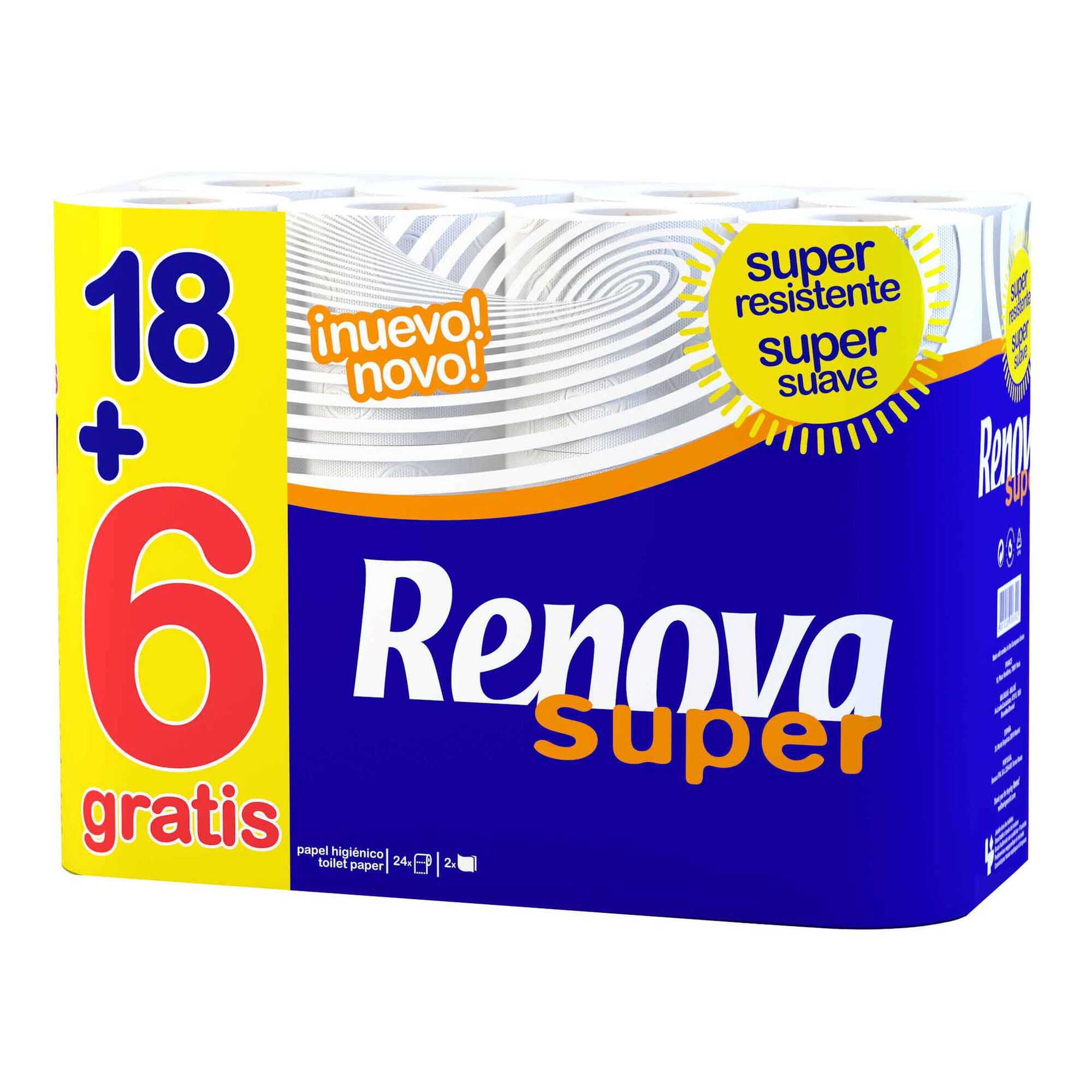 Papel Higiénico 2 Folhas Super Papel Higiénico 2 Folhas Super