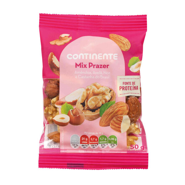 Mix Frutos Secos Prazer Continente