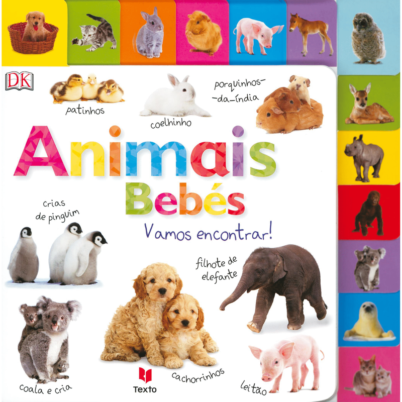 Animais Bebés: Vamos Encontrar! de DK