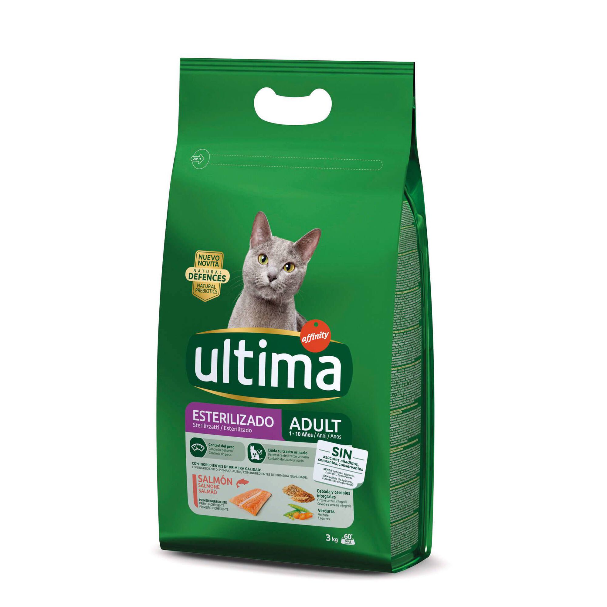 Ração para Gato Adulto Esterilizado Salmão Ração para Gato Adulto Esterilizado Salmão