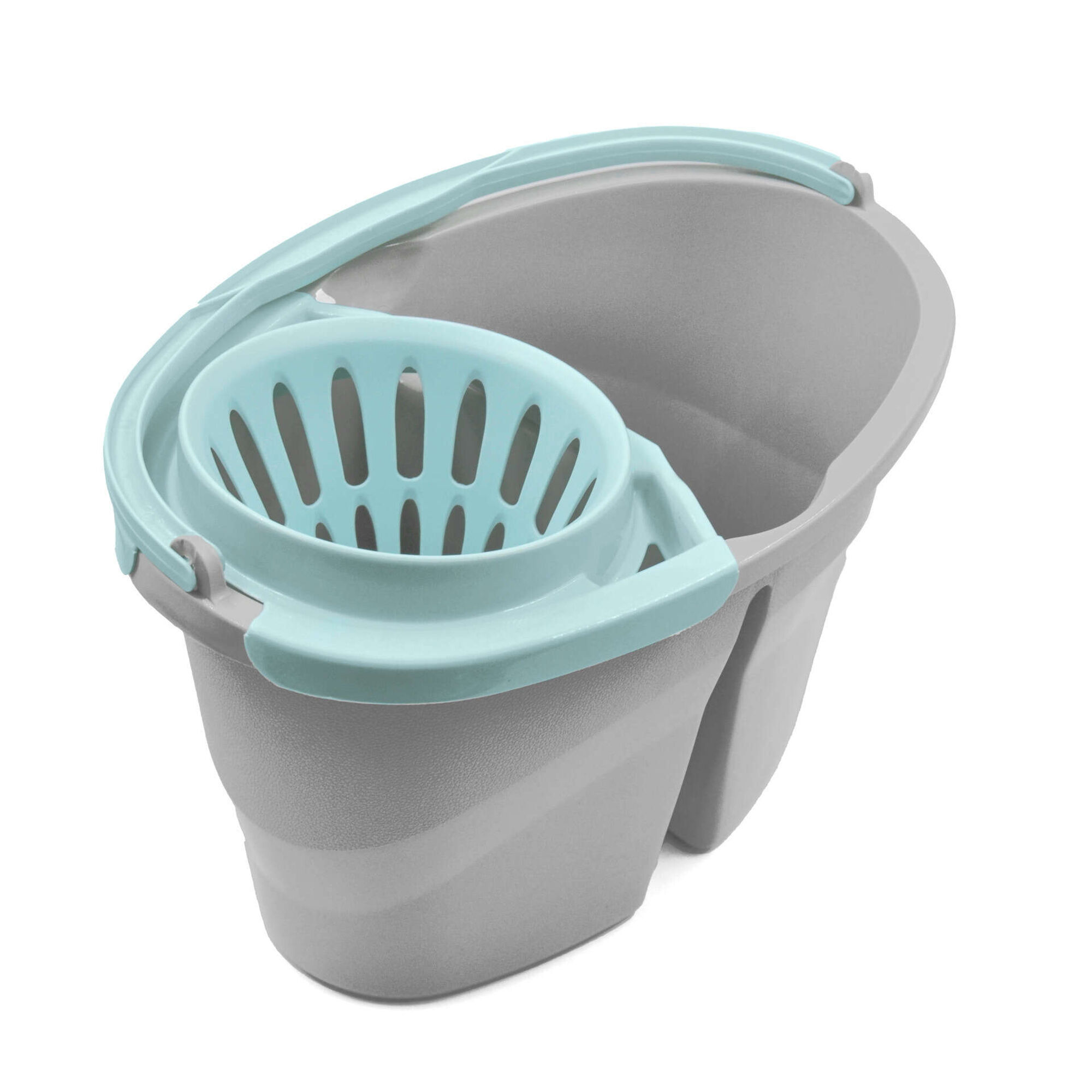 Balde Limpeza com Espremedor e Divisória 15L