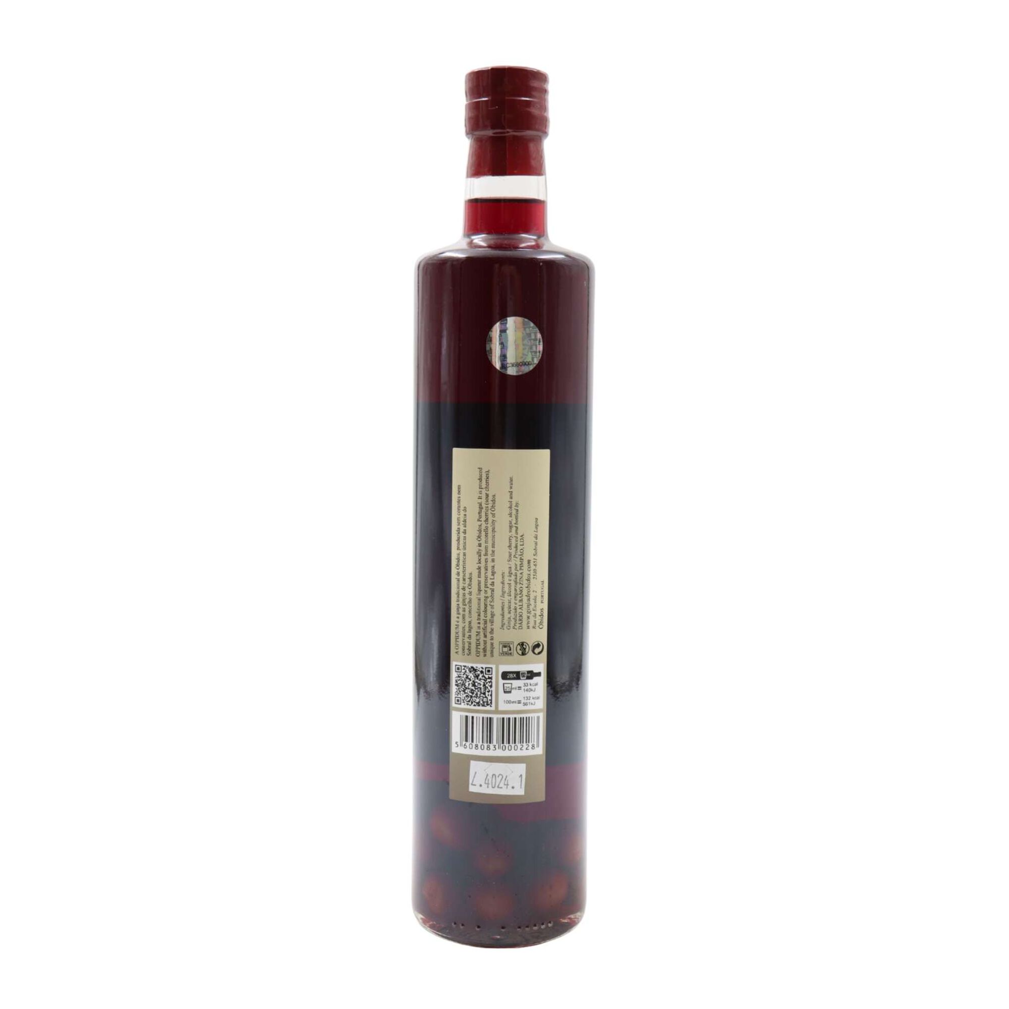 Oppidum Licor De Ginja Com Fruta
