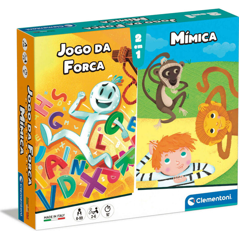 Clementoni - Jogo da Forca + Mímica