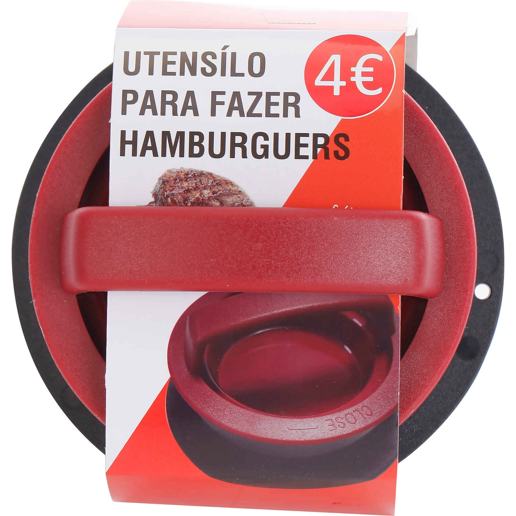 Utens&iacute;lio para Fazer Hamb&uacute;rgueres Bazar&atilde;o