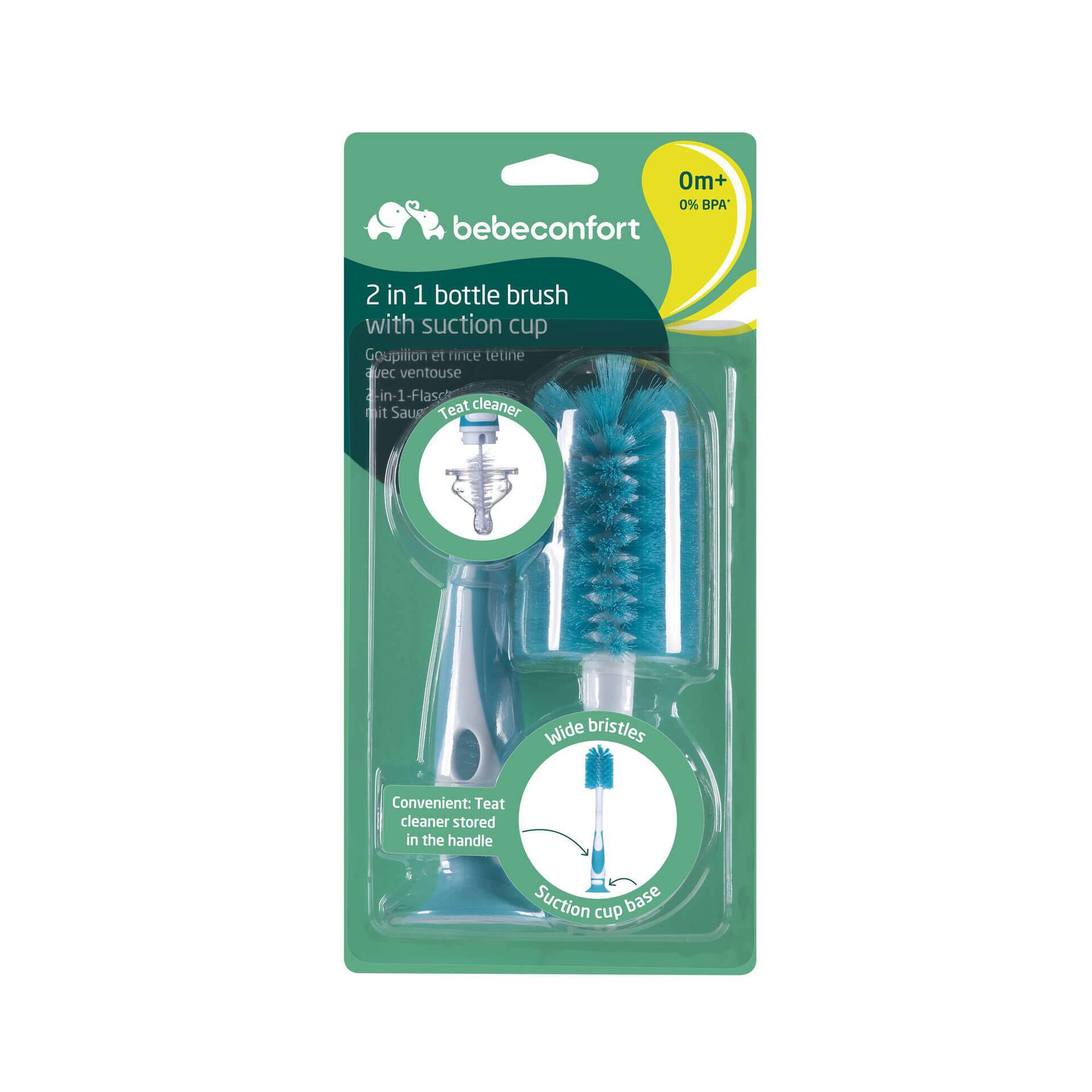 Escovilhão 2 em 1 com Ventosa