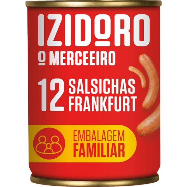 Salsichas Frankfurt Lata 12 un Izidoro