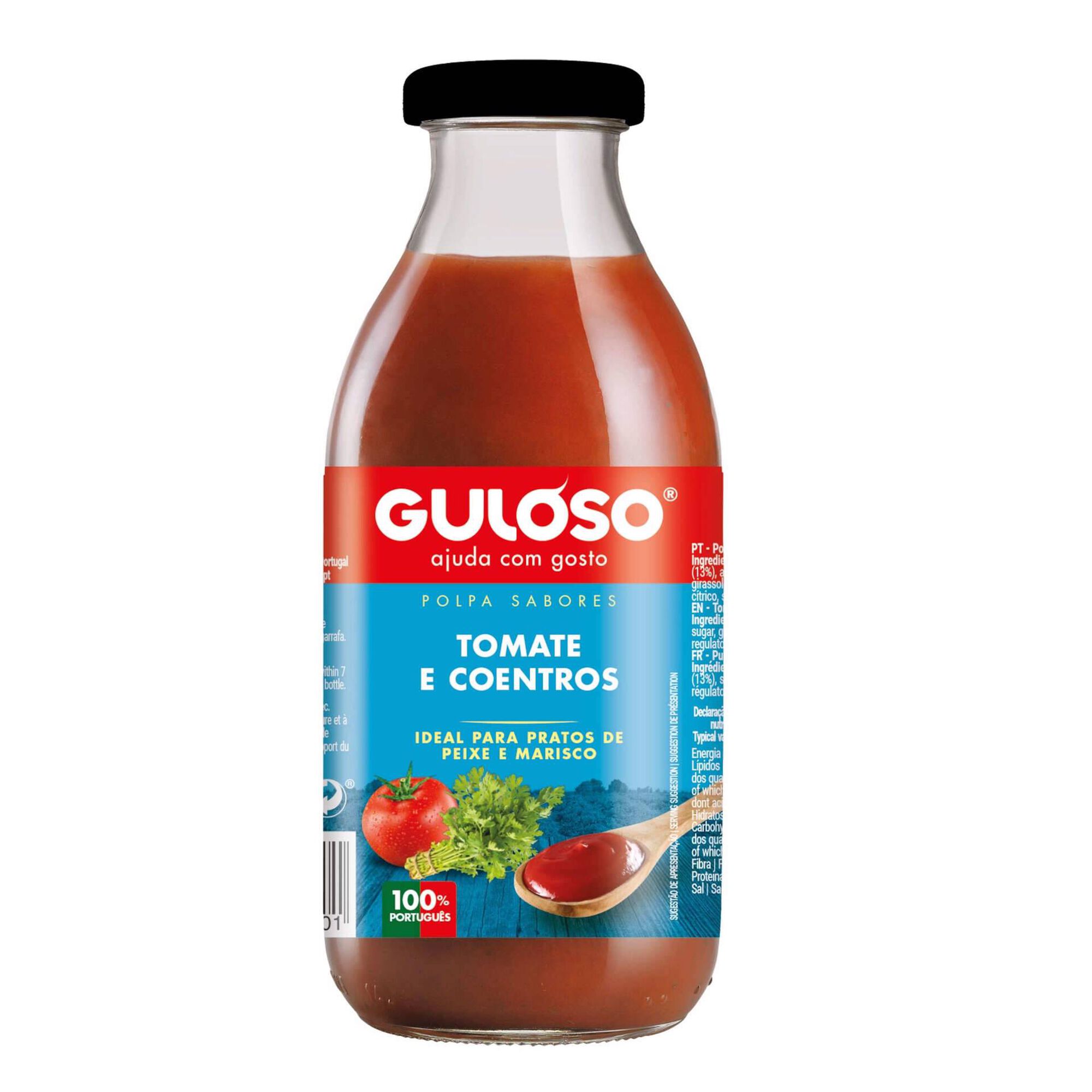 Polpa de Tomate e Coentros