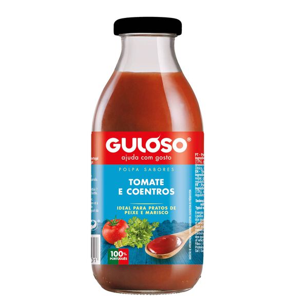 Polpa de Tomate e Coentros Guloso