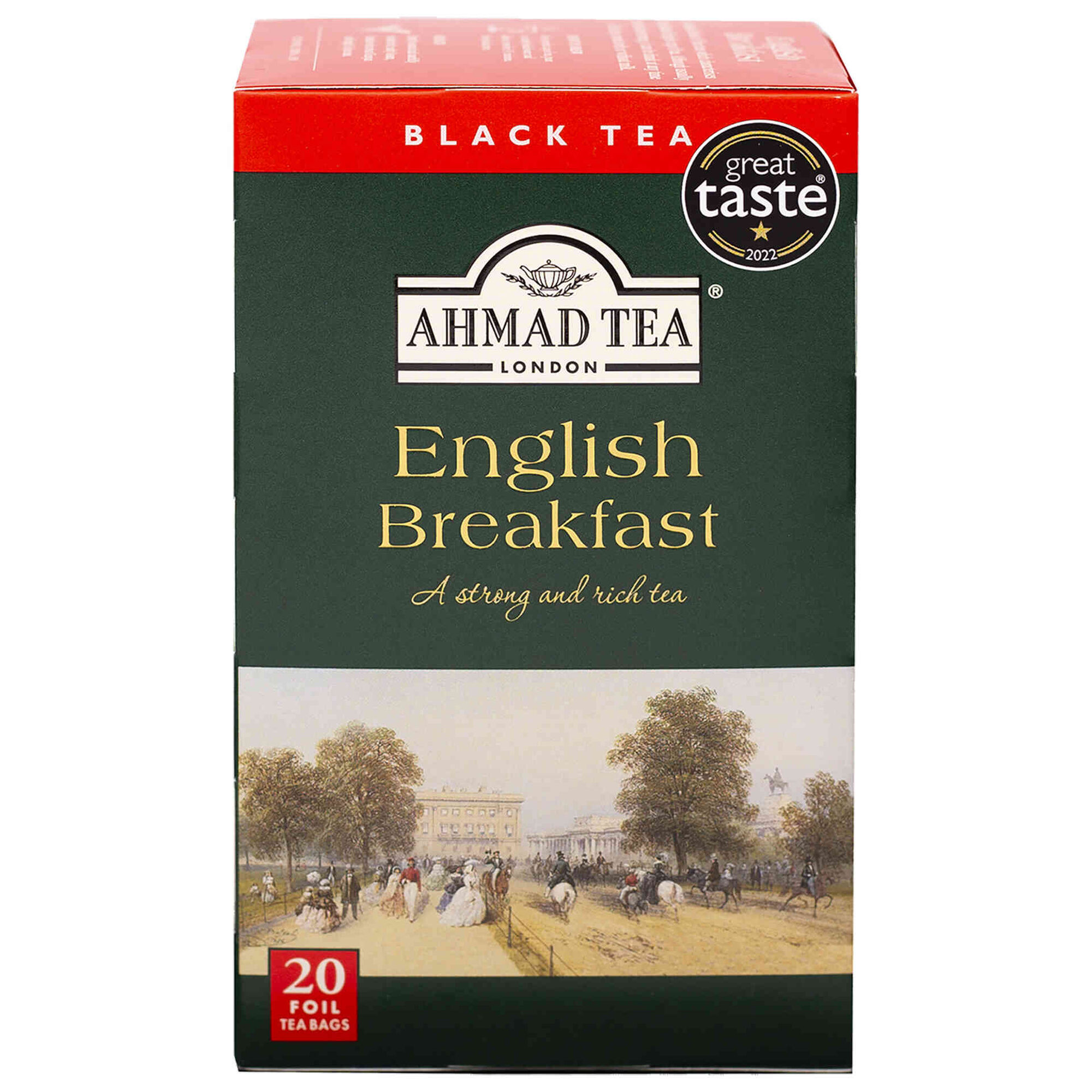 Ch&aacute; Preto English Breakfast Saquetas Ahmad