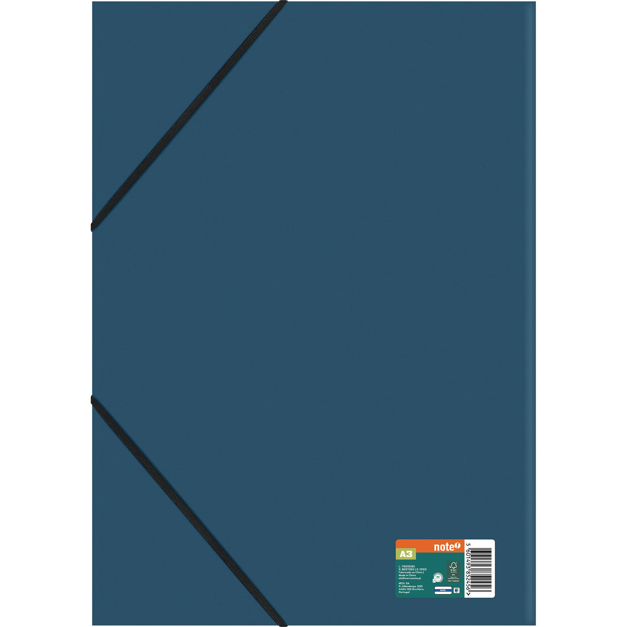 Capa com El&aacute;stico A3 (v&aacute;rias cores) Note!