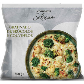 Gratinado de Br&oacute;colos e Couve-flor Continente Sele&ccedil;&atilde;o