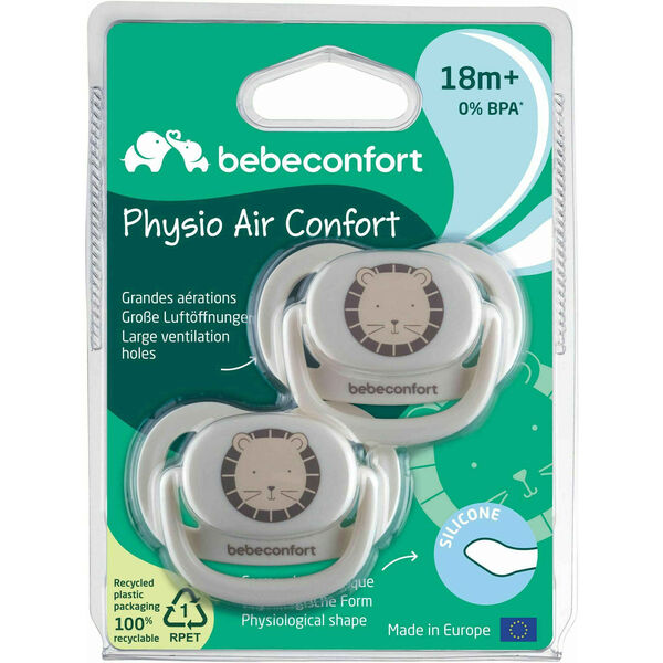 Chupetas 18-36M Confort Silicone Bebeconfort