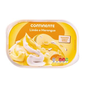 Gelado Limão e Merengue Continente