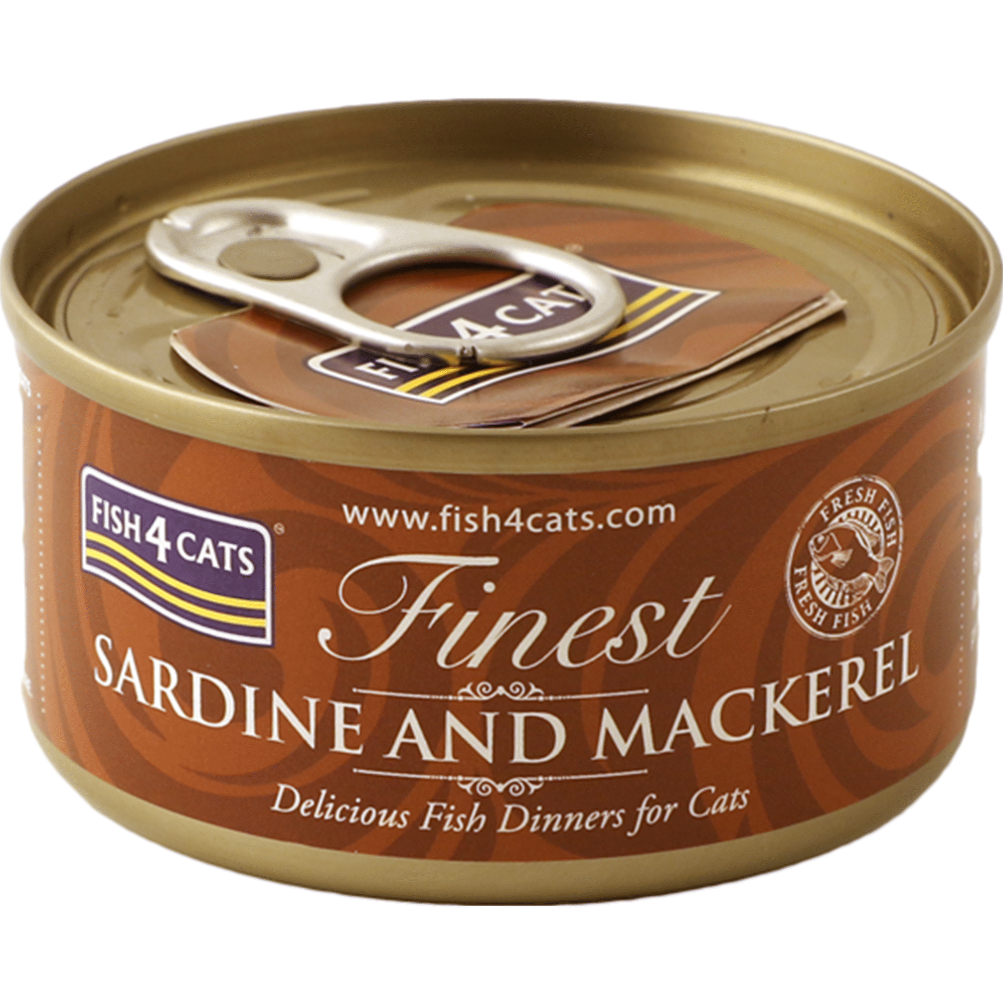 Comida H&uacute;mida para Gato Sardinha Com Cavala Fish4Cats