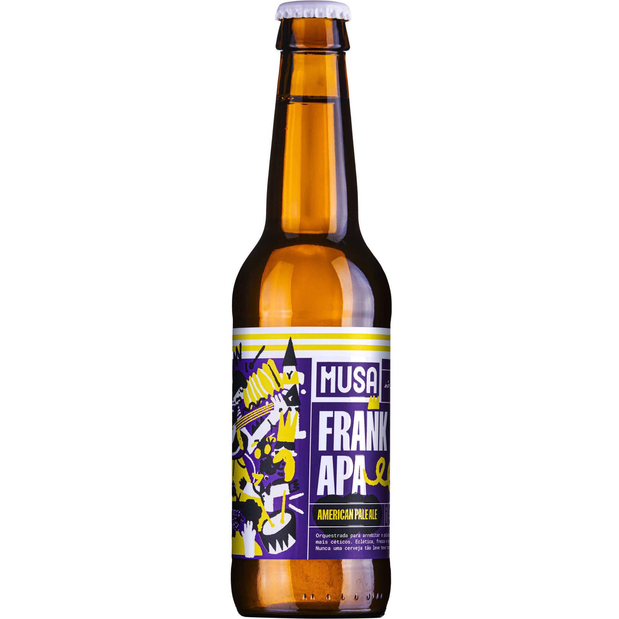 Cerveja com Álcool Frank Apa