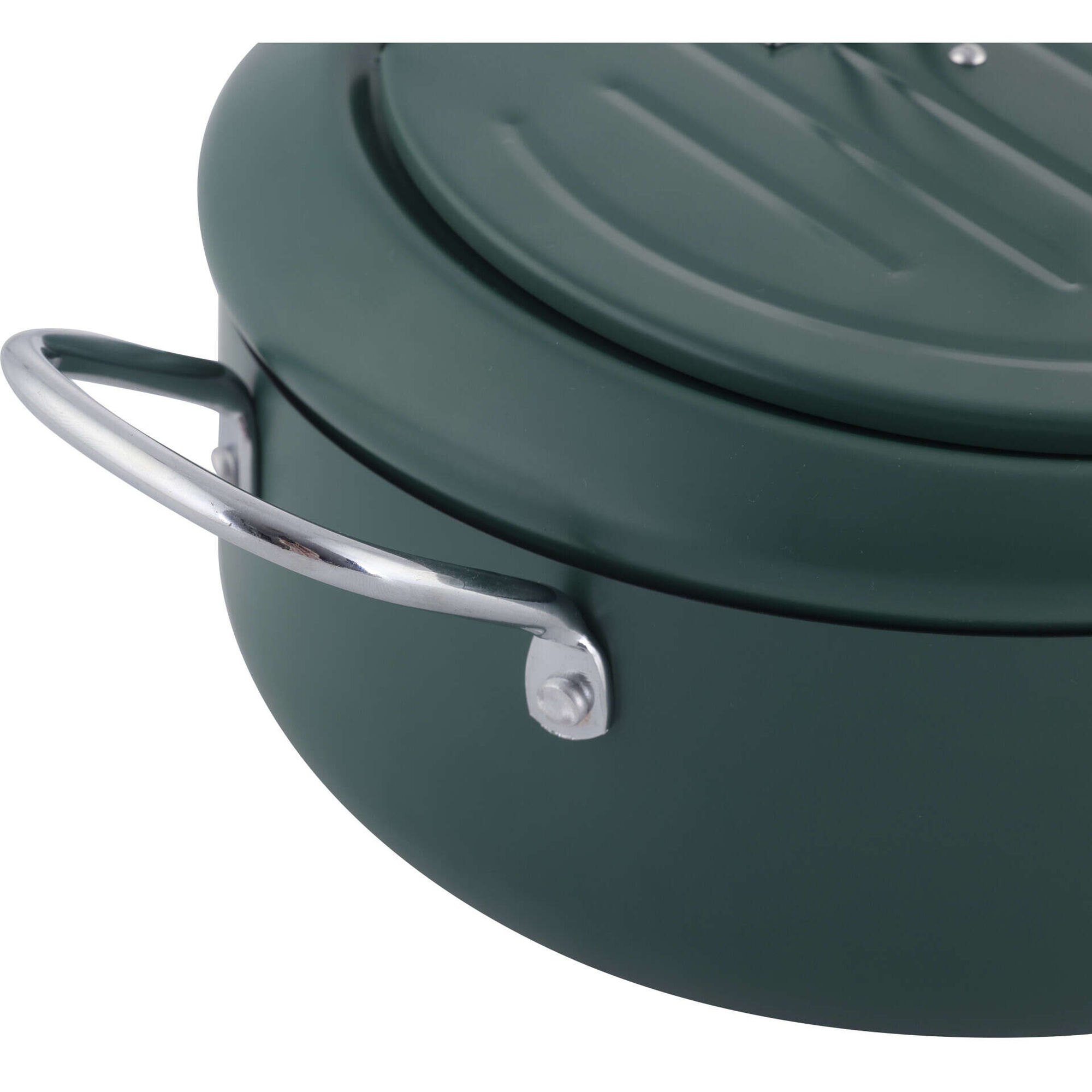 Fritadeira 24cm com Escorredor e Term&oacute;metro Kasa