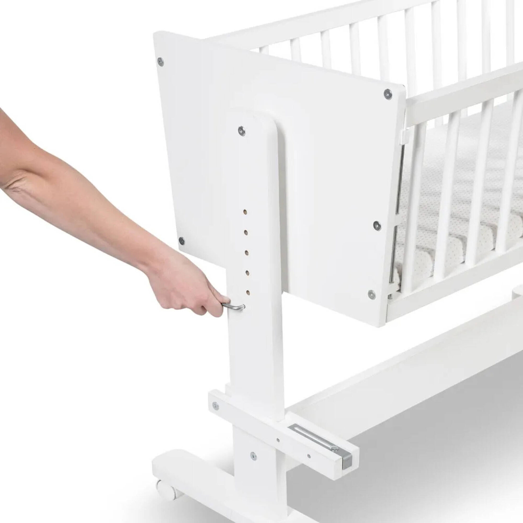 Berço Madeira Multifunções Branco Zoya