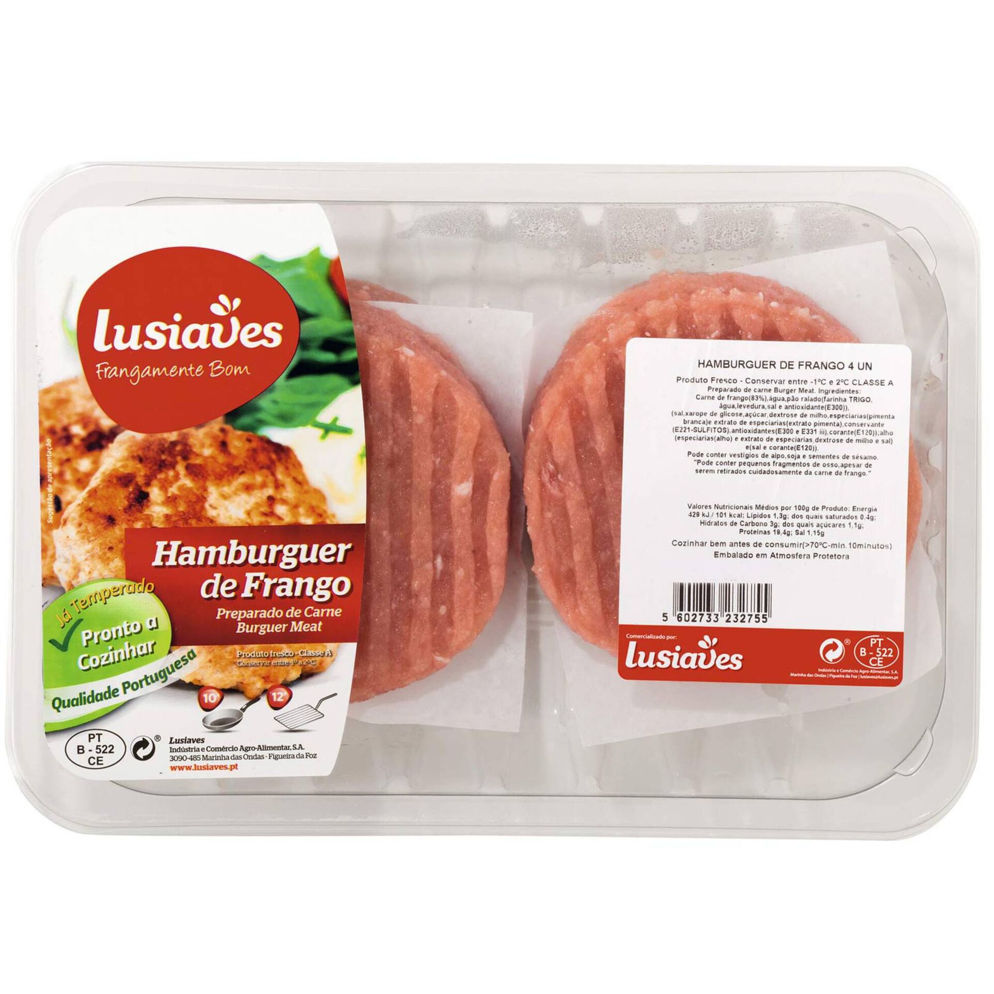 Hambúrguer de Frango Hambúrguer de Frango