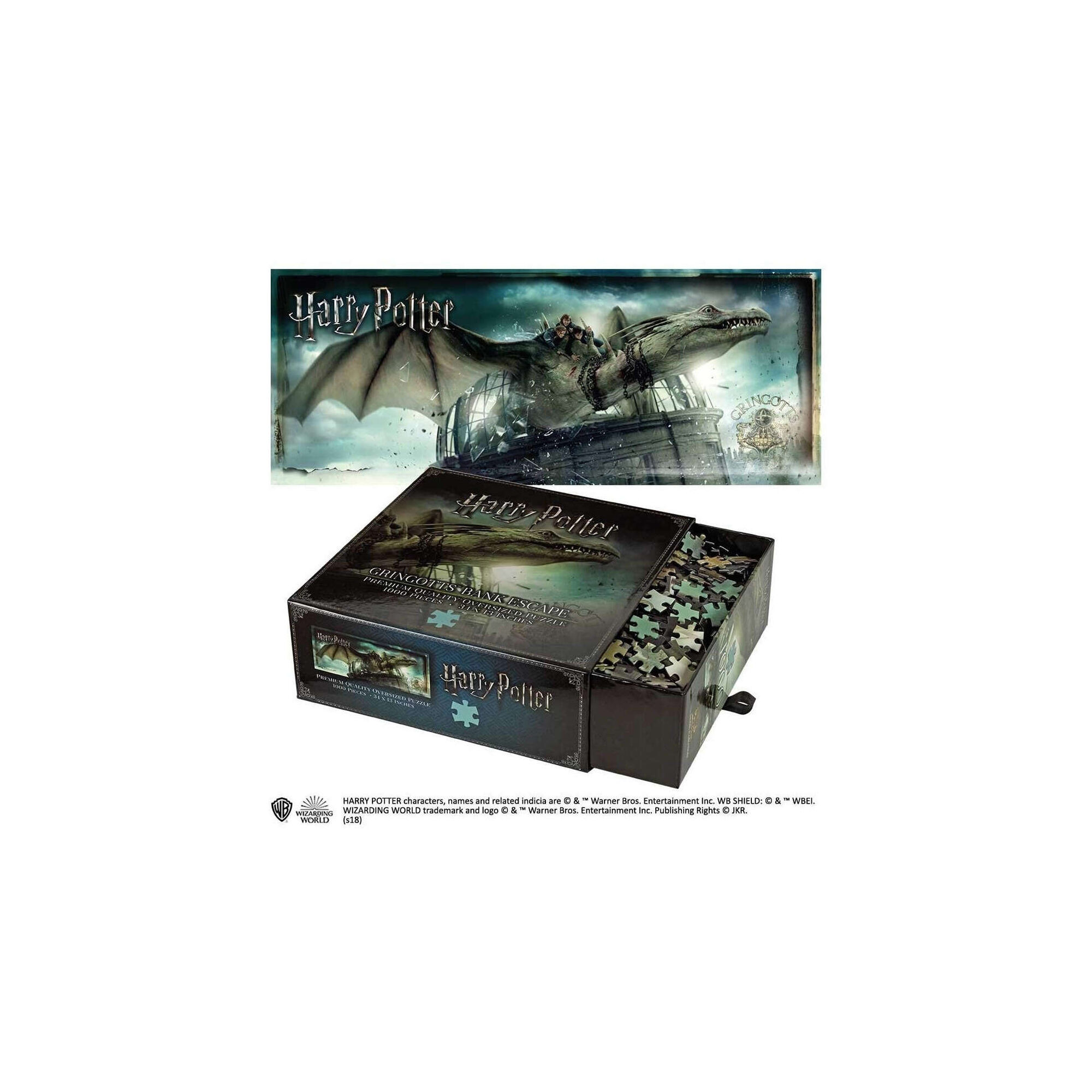 Puzzle Gringotts Bank Escape 1000 Peças Puzzle Gringotts Bank Escape 1000 Peças