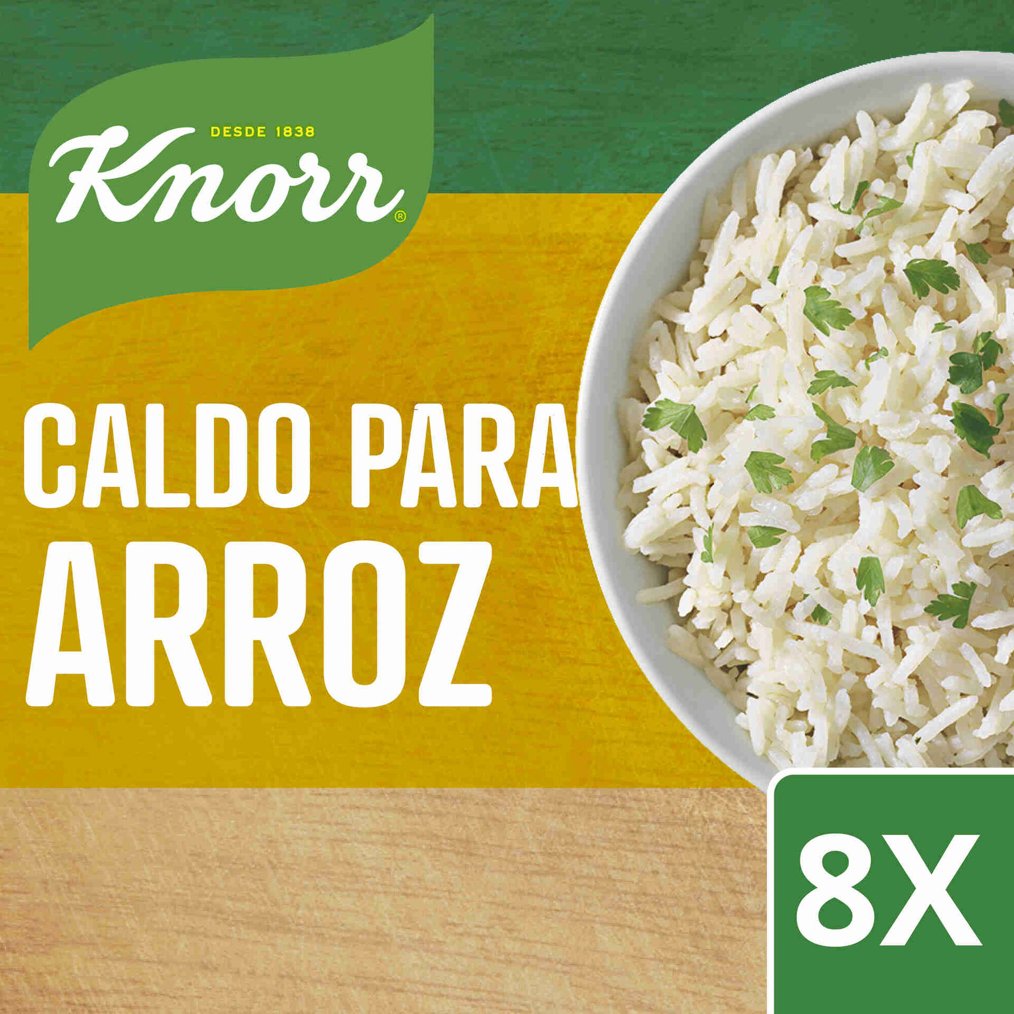 Caldo para Arroz Cubos sem Gl&uacute;ten