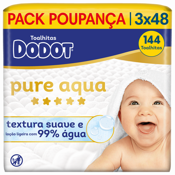 Toalhitas Bebé Pure Aqua Dodot