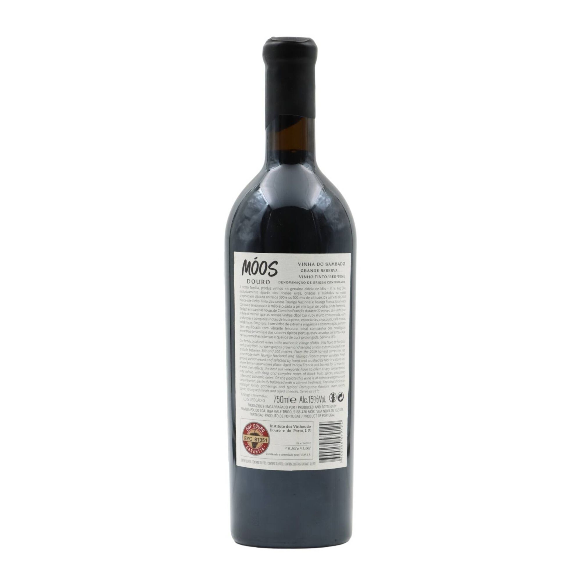 M&oacute;os Sambado Grande Reserva Douro Vinho Tinto