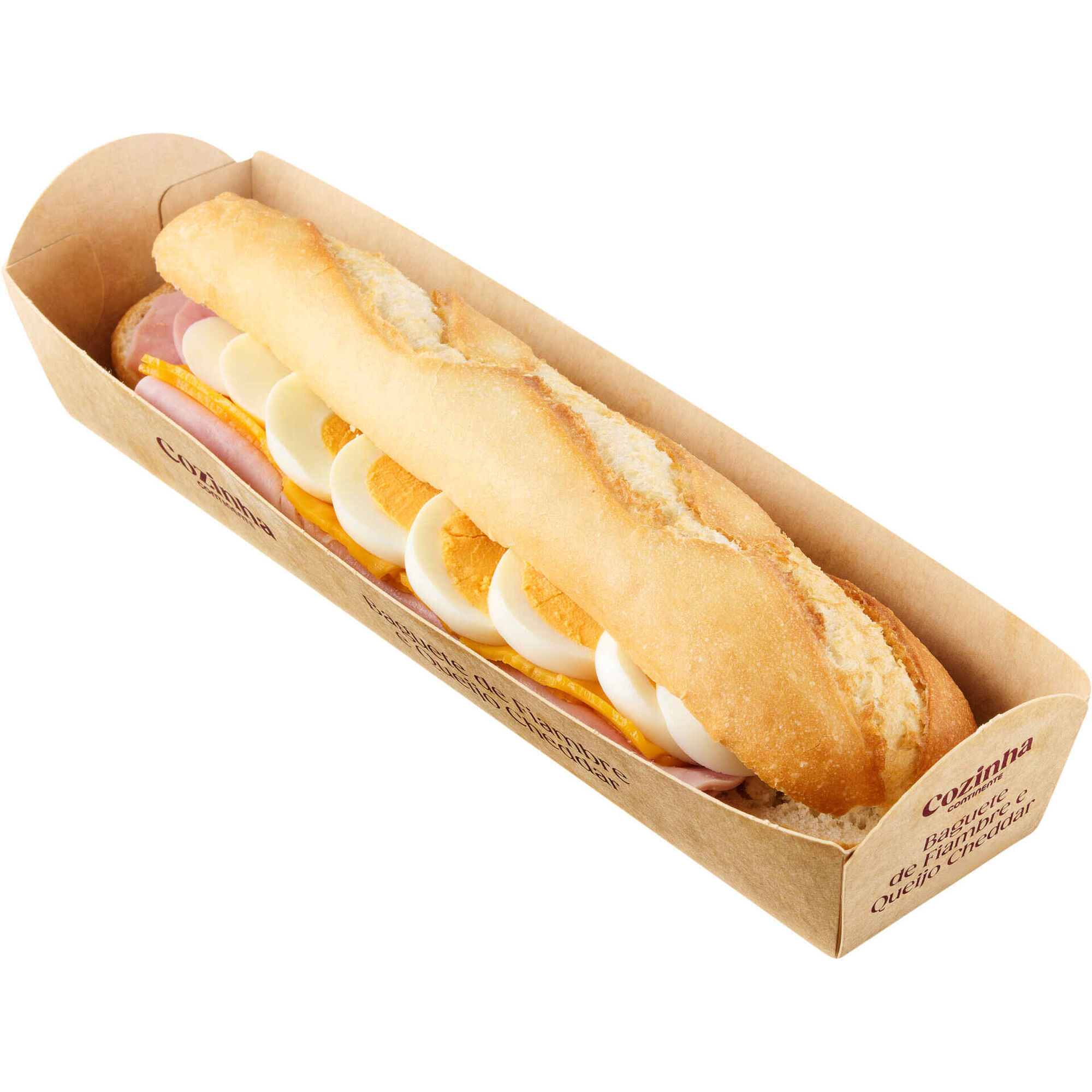 Baguete de Fiambre e Cheddar Cozinha Continente