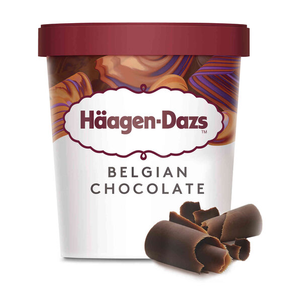 Gelado Belgian Chocolate Häagen-Dazs