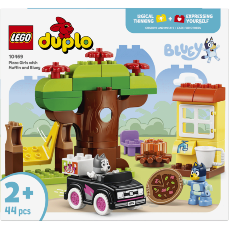 LEGO Duplo - Meninas da Pizza com a Muffin e a Bluey - 10469