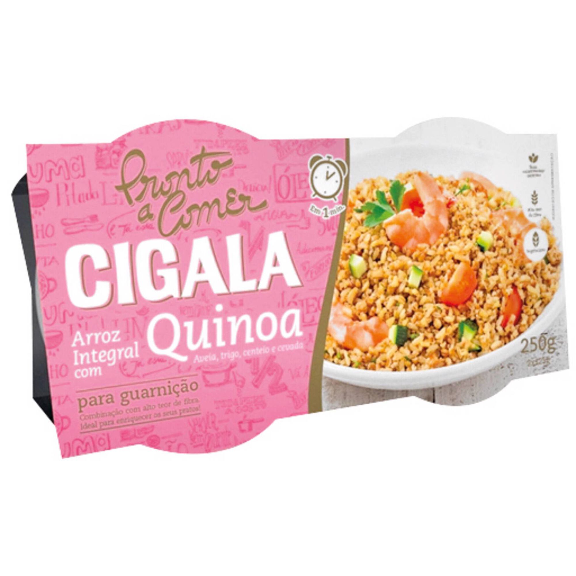 Arroz Integral e Quinoa Pronto a Comer Arroz Integral e Quinoa Pronto a Comer