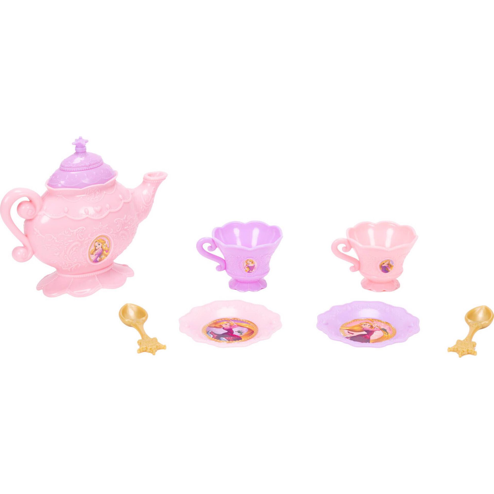 Boneca Rapunzel 38cm com Conjunto de Ché