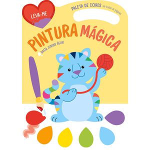 Pintura Mágica - Gato - Amarelo de Yoyo Books