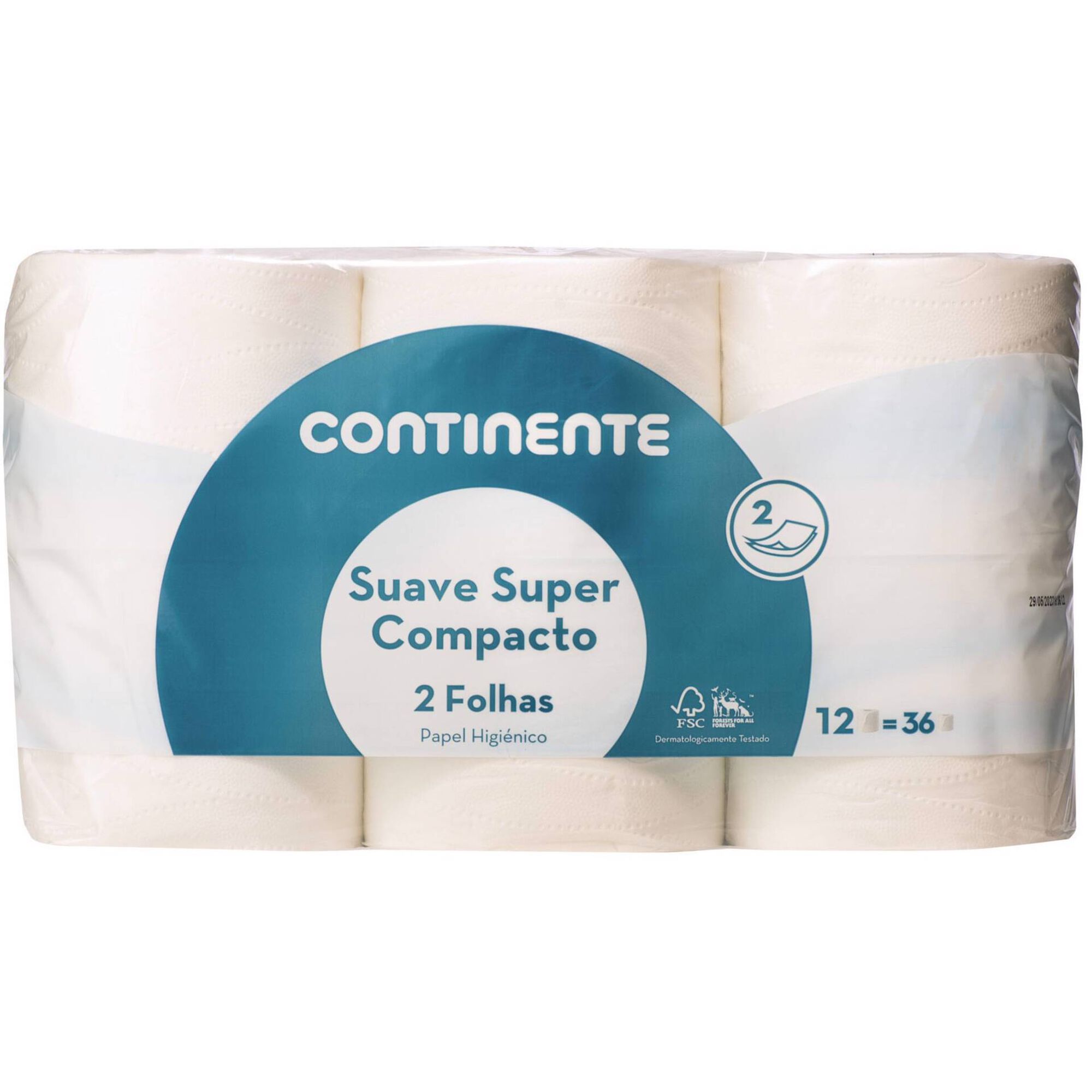 Papel Higiénico Compacto 2 Folhas