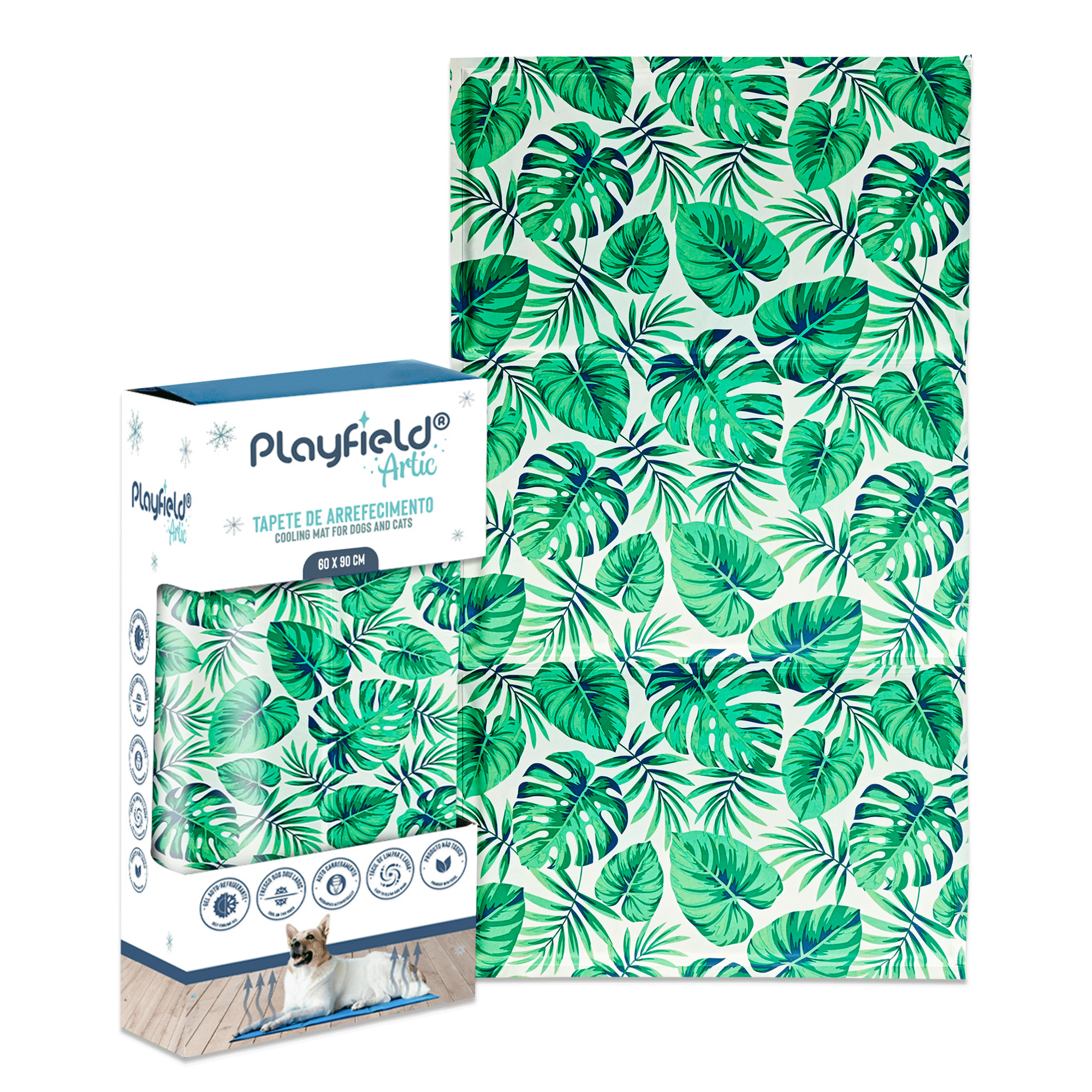 TAPETE REFRESCANTE PLAYFIELD FOLHA 60X90