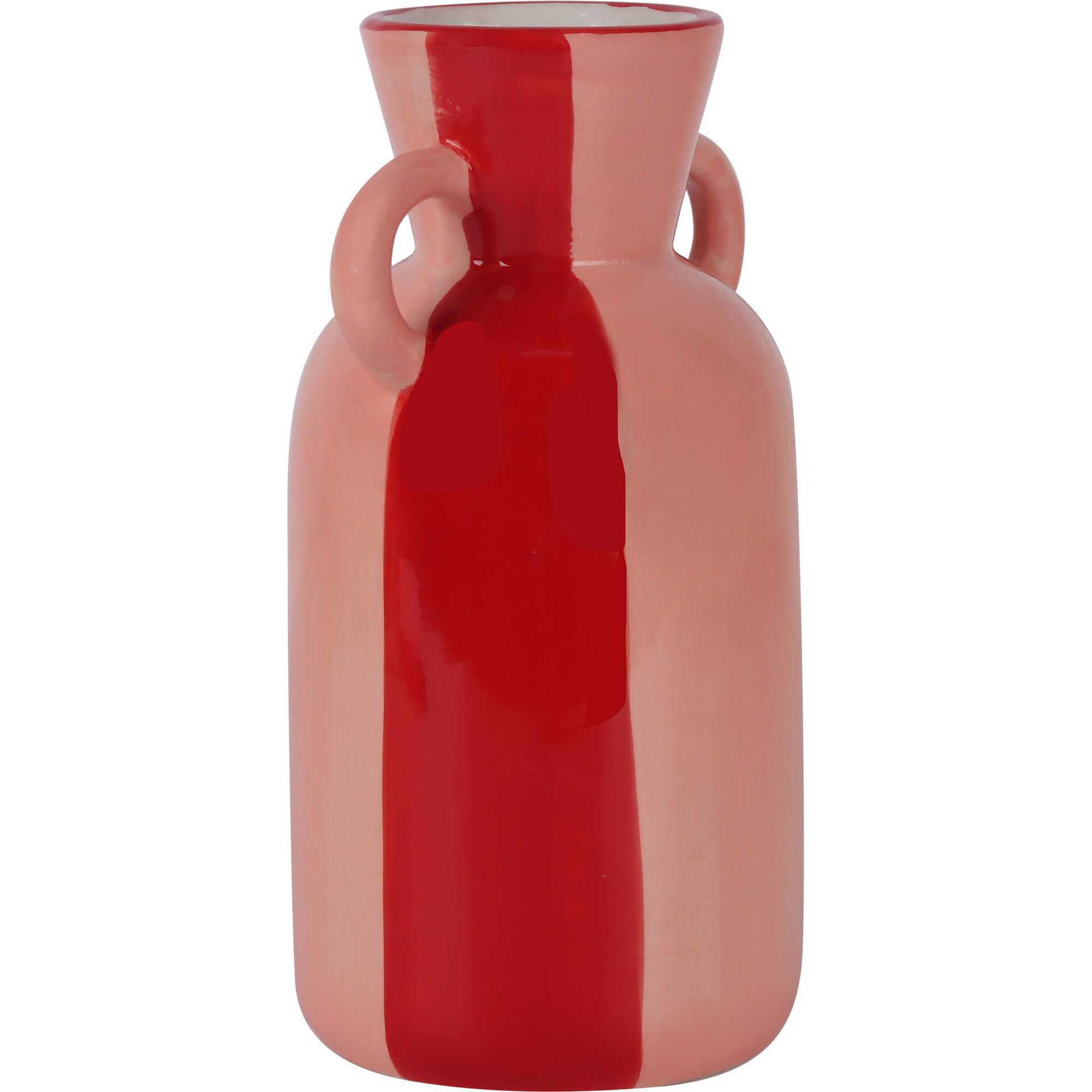 Jarra Riscas Rosa com 2 Asas