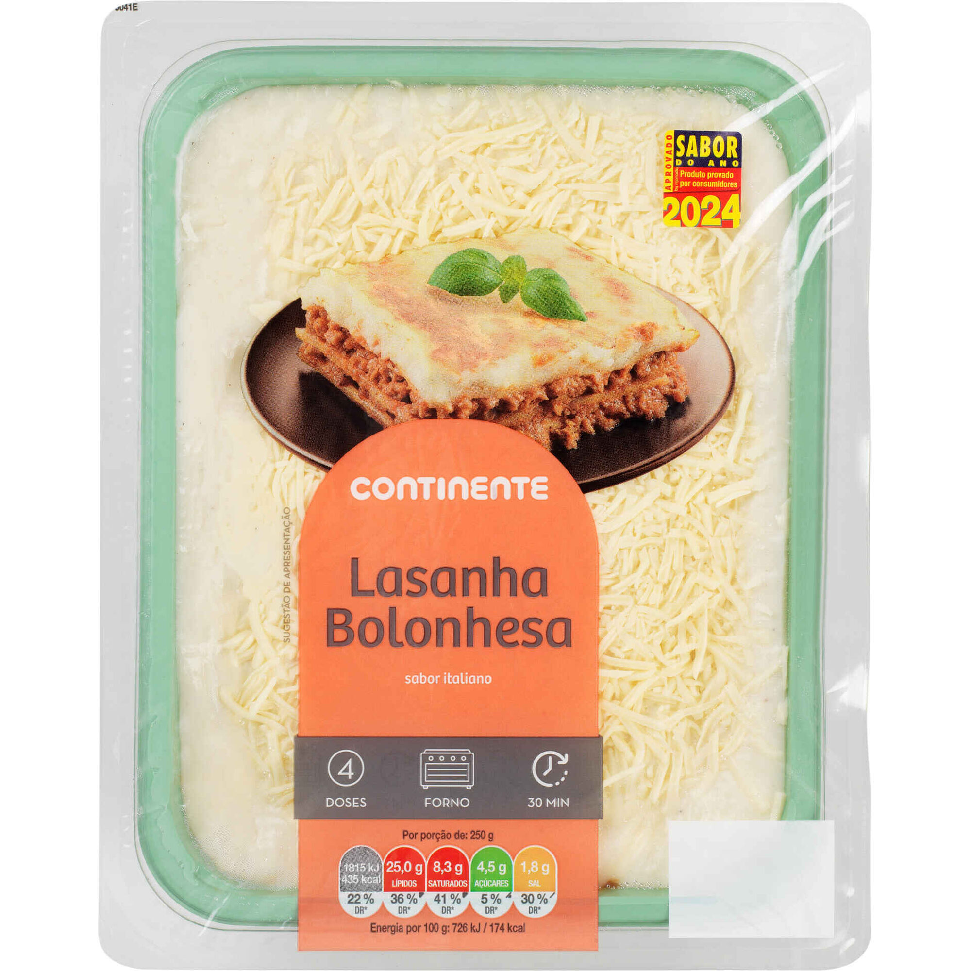 Lasanha Bolonhesa Continente